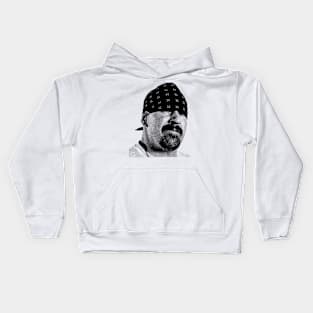 Mike Muir Vintage // Pencil Sketch Kids Hoodie